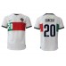 Günstige Portugal Joao Cancelo #20 Auswärts Fussballtrikot WM 2022 Kurzarm